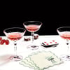 Diva Home Margarita kadeh ve lime desenli 6Lı Peçete Seti