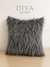 DİVA HOME Premium İthal Peluş Kırlent Kılıfı 45x45 cm – Tüy Dökülmez, Ultra Yumuşak Dekoratif Yastık Kılıfı