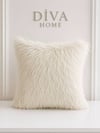DİVA HOME Premium İthal Peluş Kırlent Kılıfı 45x45 cm – Tüy Dökülmez, Ultra Yumuşak Dekoratif Yastık Kılıfı