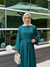 gizia özel dökümlü abaya takım