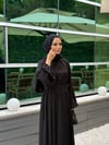 gizia özel dökümlü abaya takım