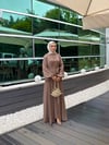 gizia özel dökümlü abaya takım