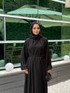gizia özel dökümlü abaya takım