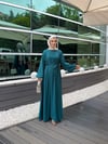 gizia özel dökümlü abaya takım
