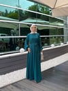 gizia özel dökümlü abaya takım