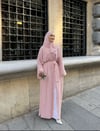 lena şallı abaya pudra