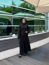 Meva 3 lü pantolonlu abaya takım