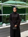 Meva 3 lü pantolonlu abaya takım