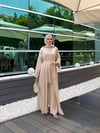 Meva 3 lü pantolonlu abaya takım