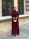 mira şallı şifon elbise