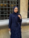 mira şallı şifon elbise