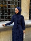 mira şallı şifon elbise