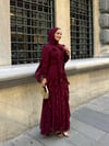 mira şallı şifon elbise