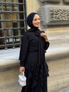 mira şallı şifon elbise