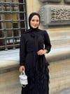 mira şallı şifon elbise