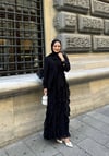mira şallı şifon elbise
