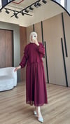 Pilise şifon takım