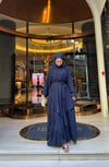 vera şallı şifon elbise