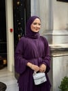 vera şallı şifon elbise