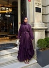 vera şallı şifon elbise