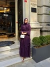 vera şallı şifon elbise