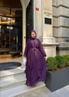 vera şallı şifon elbise