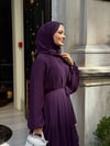 vera şallı şifon elbise