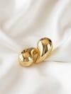 Damla Model Gold Küpe