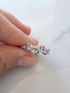 Hermes Taşlı Silver Yüzük