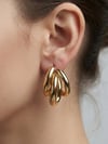 Milano Gold Halka Küpe