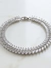 VIP Balıksırtı Silver Bileklik