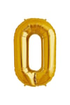 0 Gümüş Rakam Folyo Balon 100 Cm