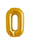 0 Gümüş Rakam Folyo Balon 100 Cm