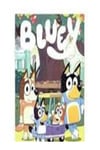 Bluey 4 Adet Boyama Kitabı (BOYAMA , STİCKER , ARKA KAPAK MASKE)