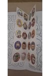 Boyama Kitabı Stickerlı Arka Kapak Kesilerek Maskeli Boyama Sayfası 16