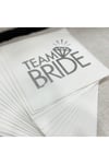 Bride To Be Bekarlığa Veda Team Bride Yazılı 16 Lı Peçete