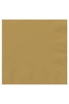 Gold Renk Kağıt Parti Peçetesi 40 Adet 33x33 Cm