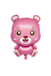 Helyuma Uyumlu Ayıcık Pembe Folyo Balon
