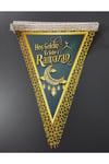 Hoşgeldin Ya Şehr-i Ramazan Üçgen Flama Ramazan Banner
