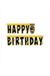 İnşaat Temalı Happy Birthday Banner