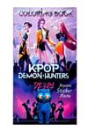 K-Pop Demon Hunters Boyama Kitabı Stickerlı 1 Adet