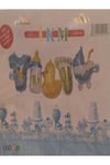 mutlu anılar parti evi baby shower folyo balon seti