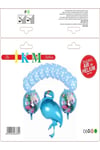 mutlu anılar parti evi flamingo folyo balon seti