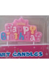 mutlu anılar parti evi mini happy birhday pembe mum