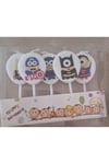 mutlu anılar parti evi minion mum seti
