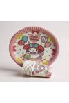 My Melody Temalı Tabak ve Bardak Seti 8 Kişilik Parti Seti