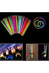 Parti Aksesuar Fosforlu Çubuk Glow Stick 15 Li Paket