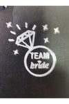 Team Bride Dövme Yüzük Desenli gümüş Renk