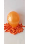 Turuncu Metalik Balon 10lu