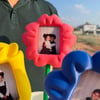 3 resimli çiçek buketi (hazırlanış süreci 7 iş günüdür)